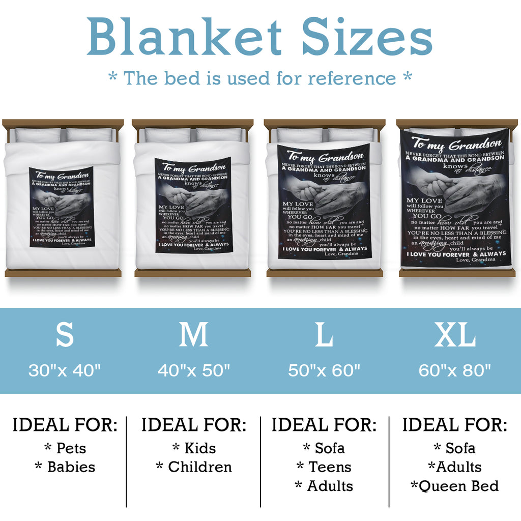 Memorial blanket for Grandson