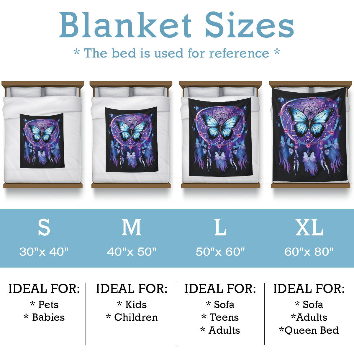Specific Design Blanket with Bow
