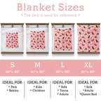 Valentine’s Day Dachshund Love Blanket – Perfect for Couples