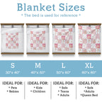 Flower Garden Polyester Blanket