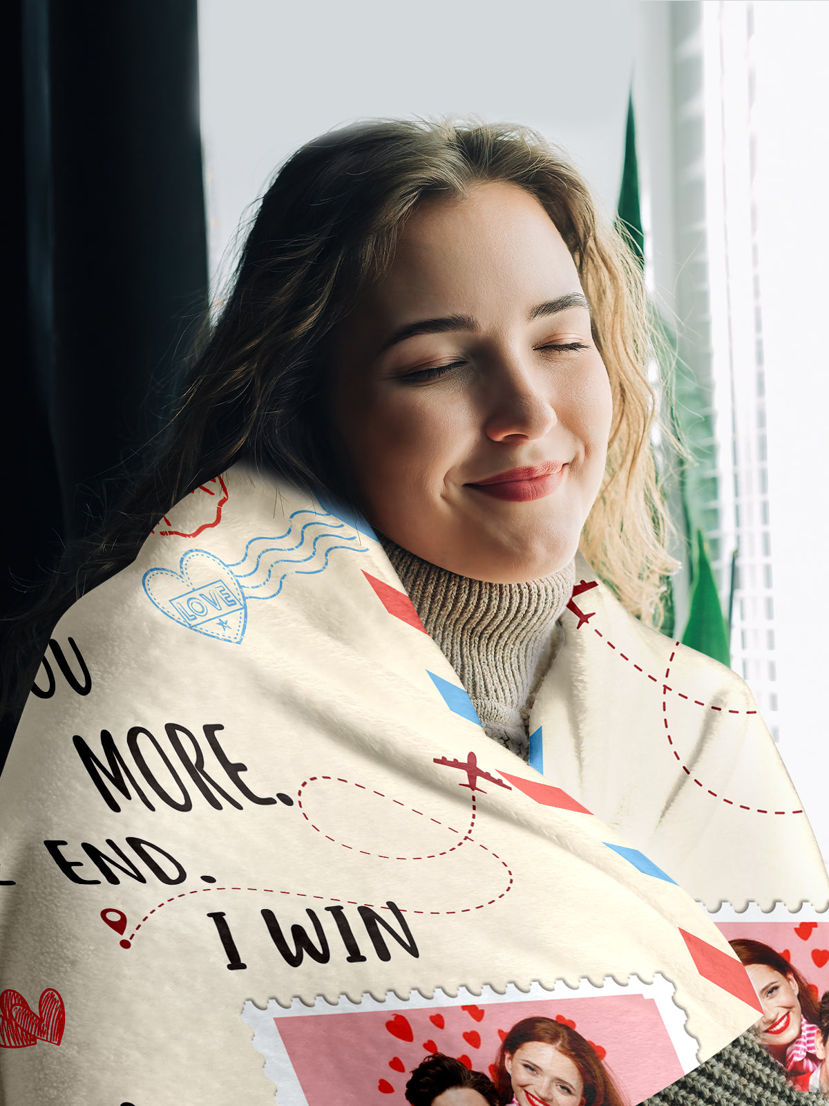 Custom Love Blanket for Wife