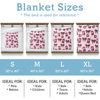 Specific Design Blanket with Bow