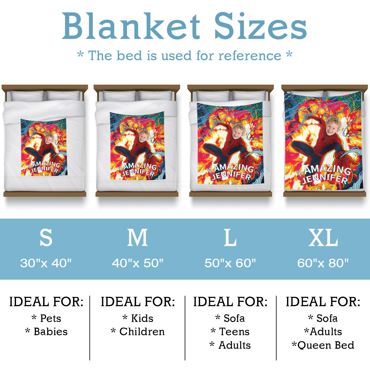 Spider-Man Heroes Custom Blanket
