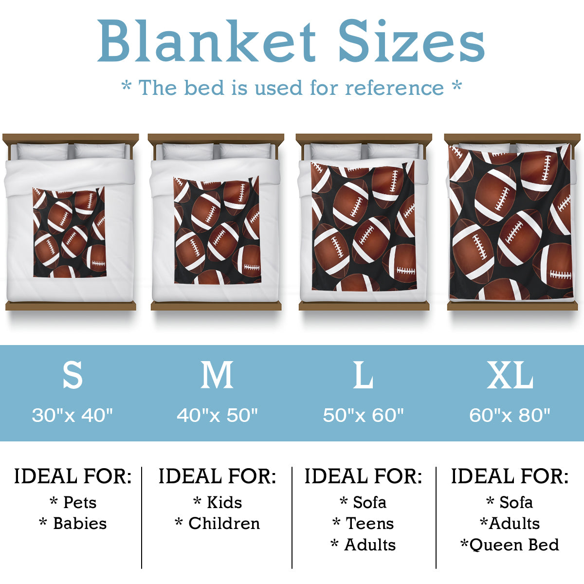 Ball Game Fleece Blankets