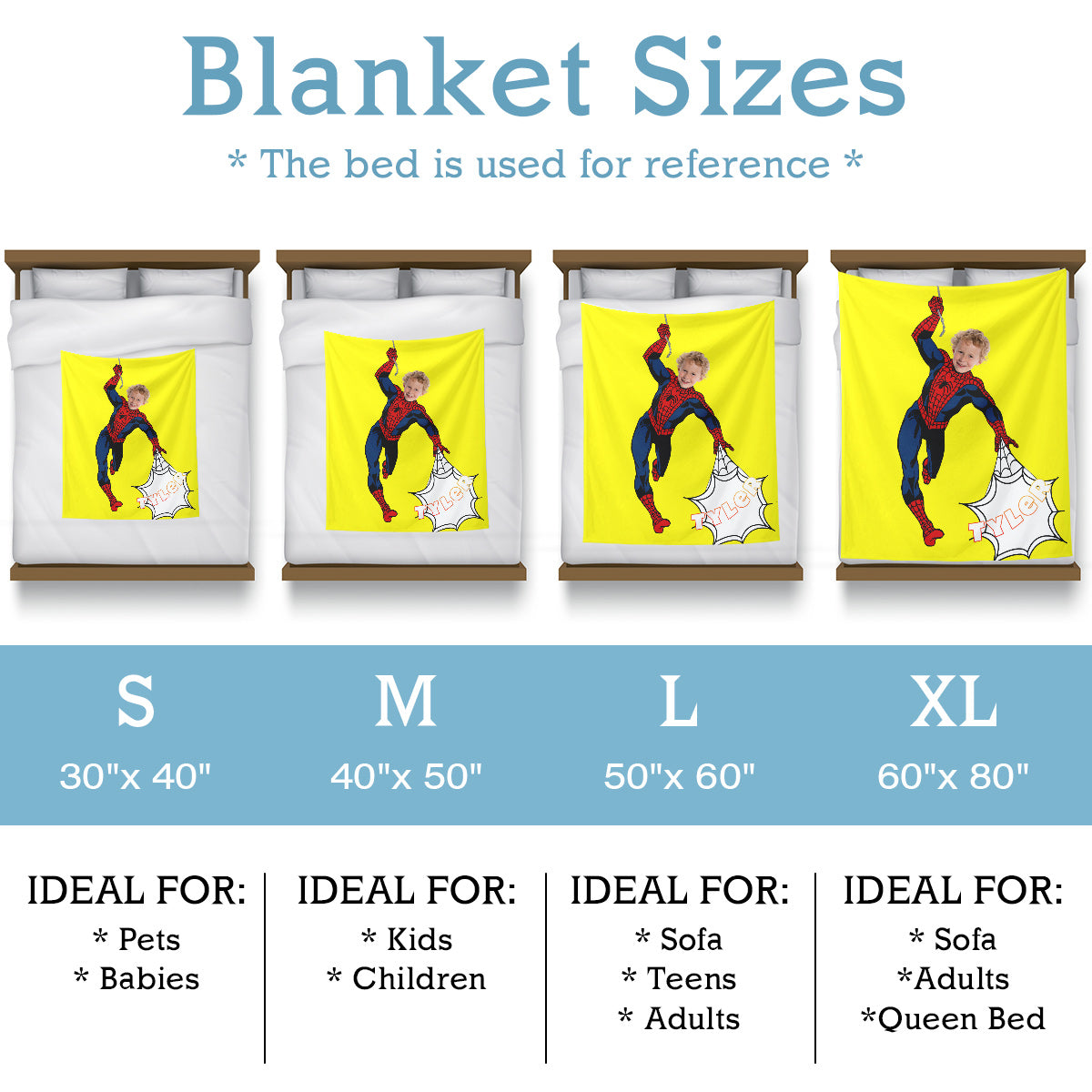 Spider-Man Heroes Custom Blanket