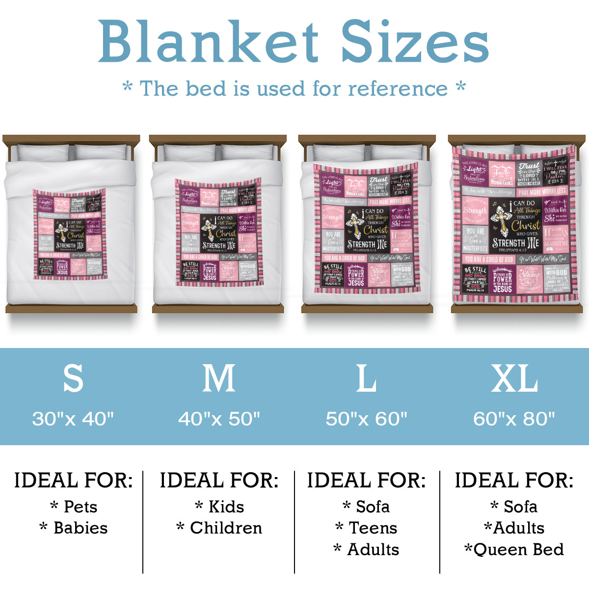 Faithful Comfort Specific Blankets