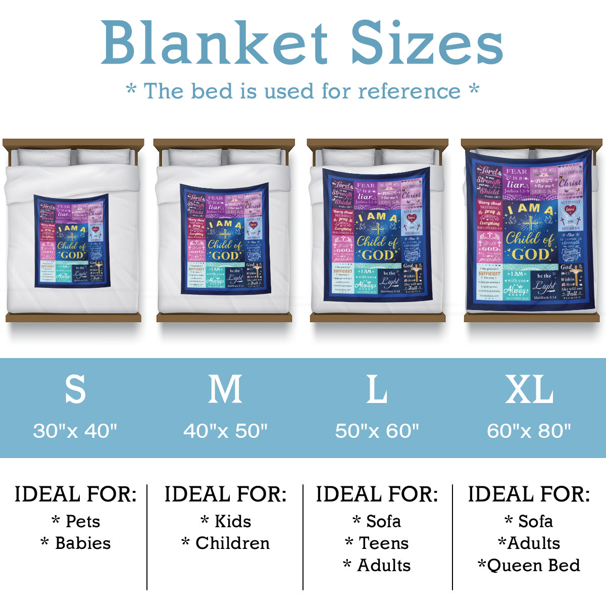 Faithful Comfort Specific Blankets