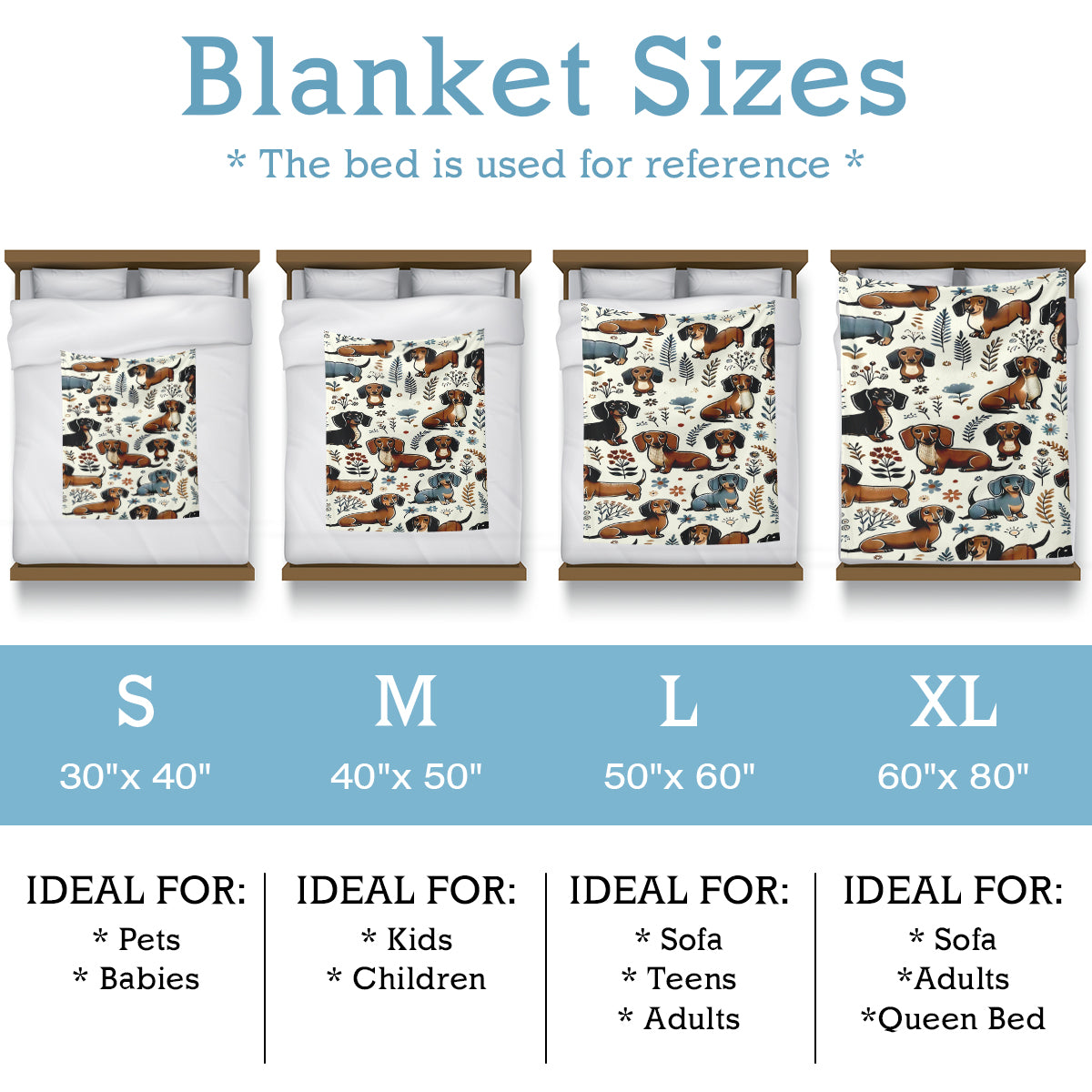 Specific Cozy Dachshund Blanket