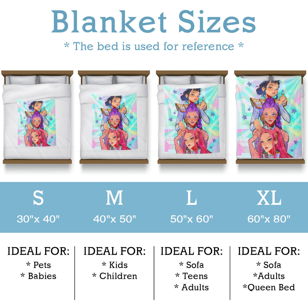 Kpop Fan Love Blanket