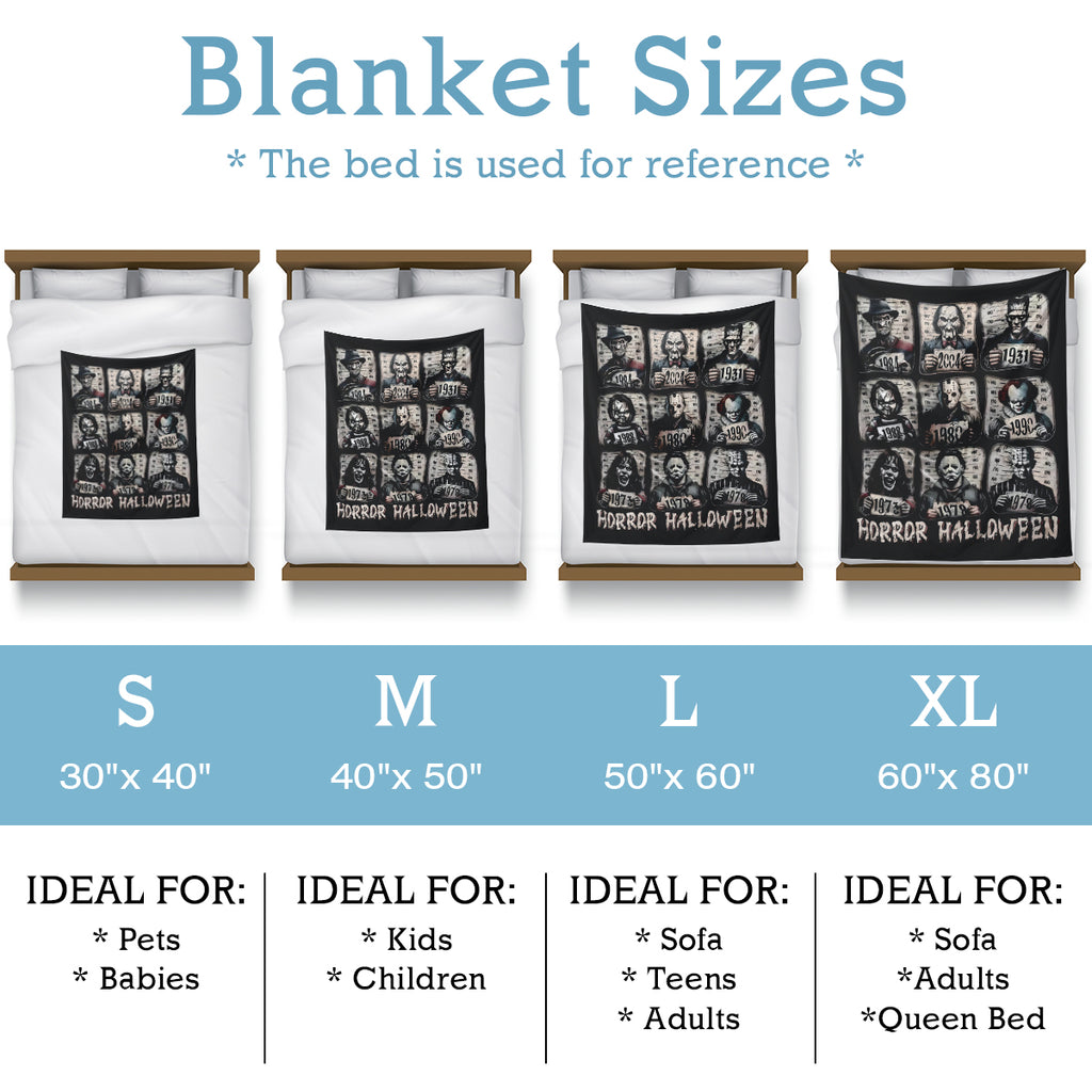 Horror Clash Fleece Blanket