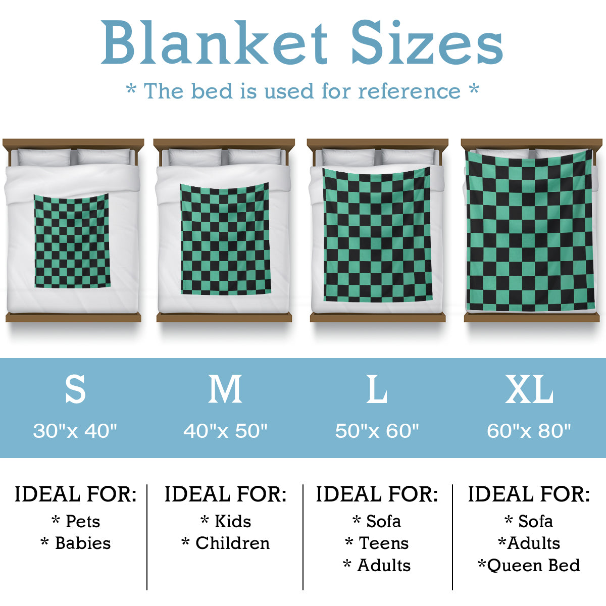 Checkered Pattern Blanket