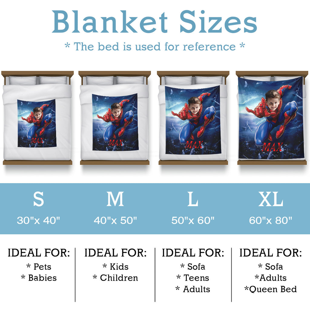 Spider-Man Heroes Custom Blanket