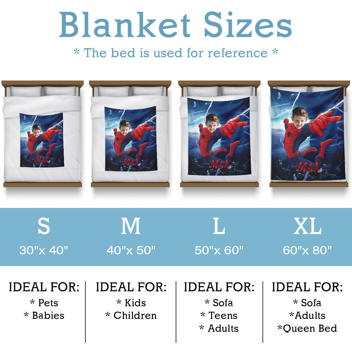 Spider-Man Heroes Custom Blanket