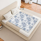 Flower Garden Polyester Blanket