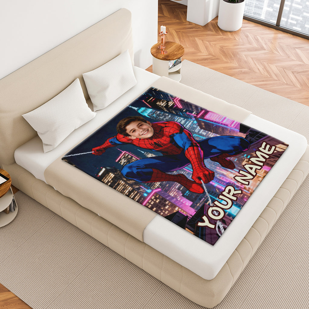 Spider-Man Heroes Custom Blanket