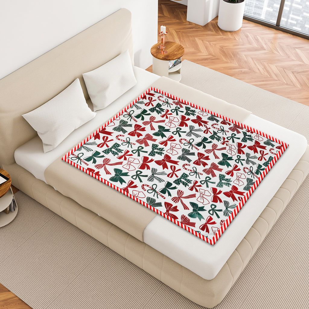 Specific Design Blanket with Bow
