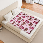 Specific Design Blanket with Bow