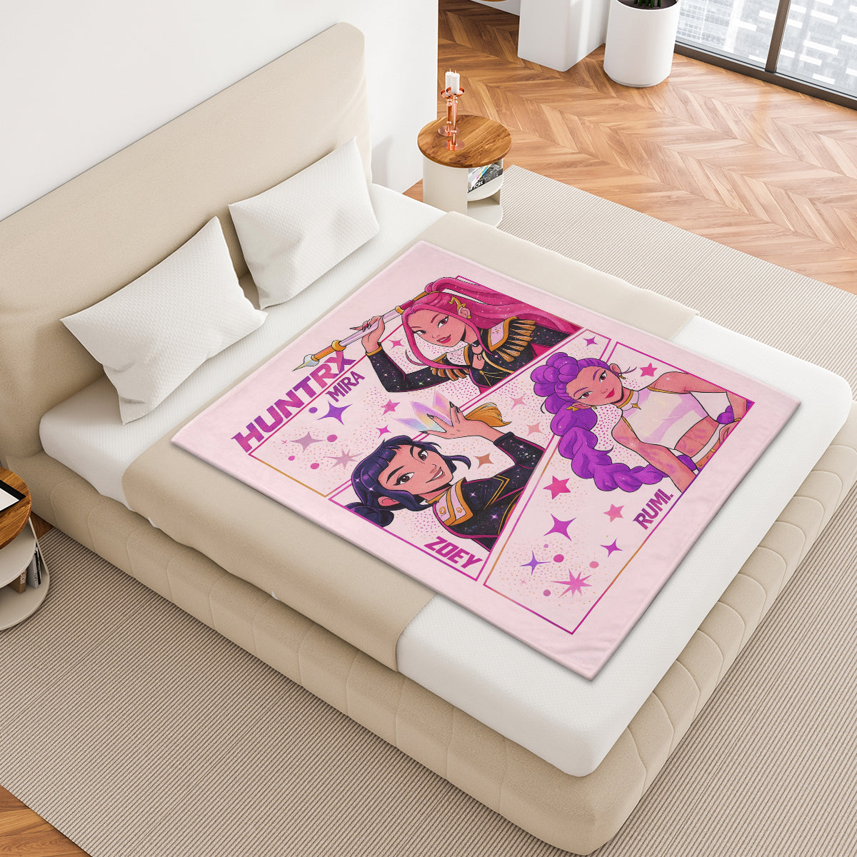Kpop Stars Fleece Blanket
