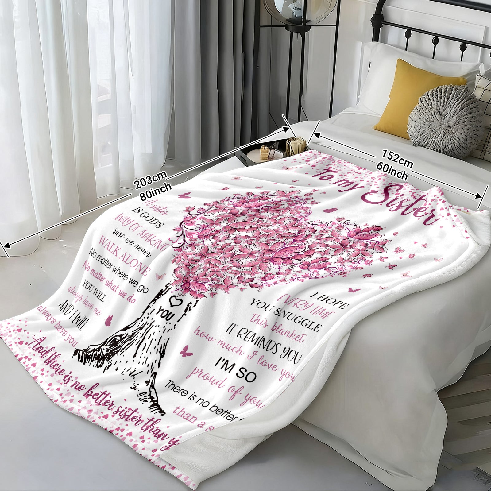 Sweet Memories Blanket for Sisters