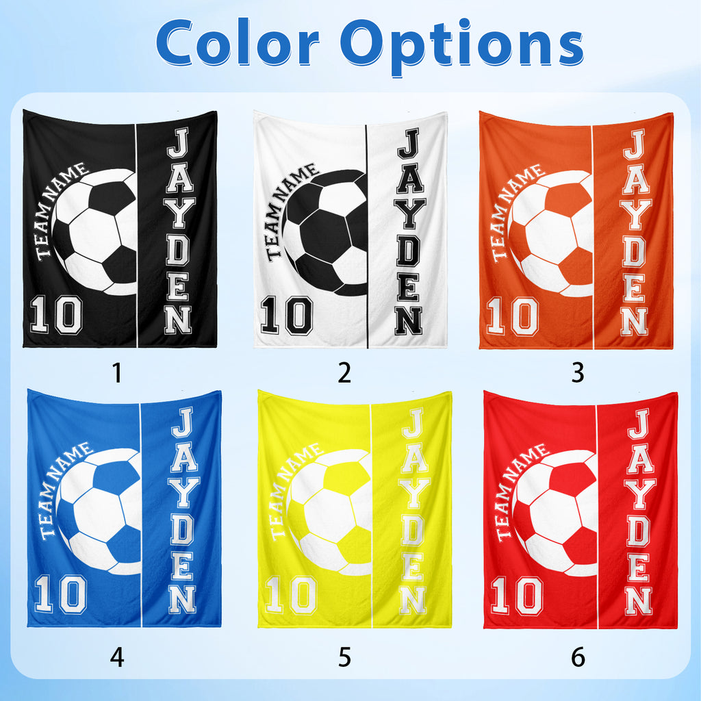 Custom Blankets for Sports Lovers with Name