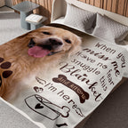 Personalized Dog Memorial Blanket