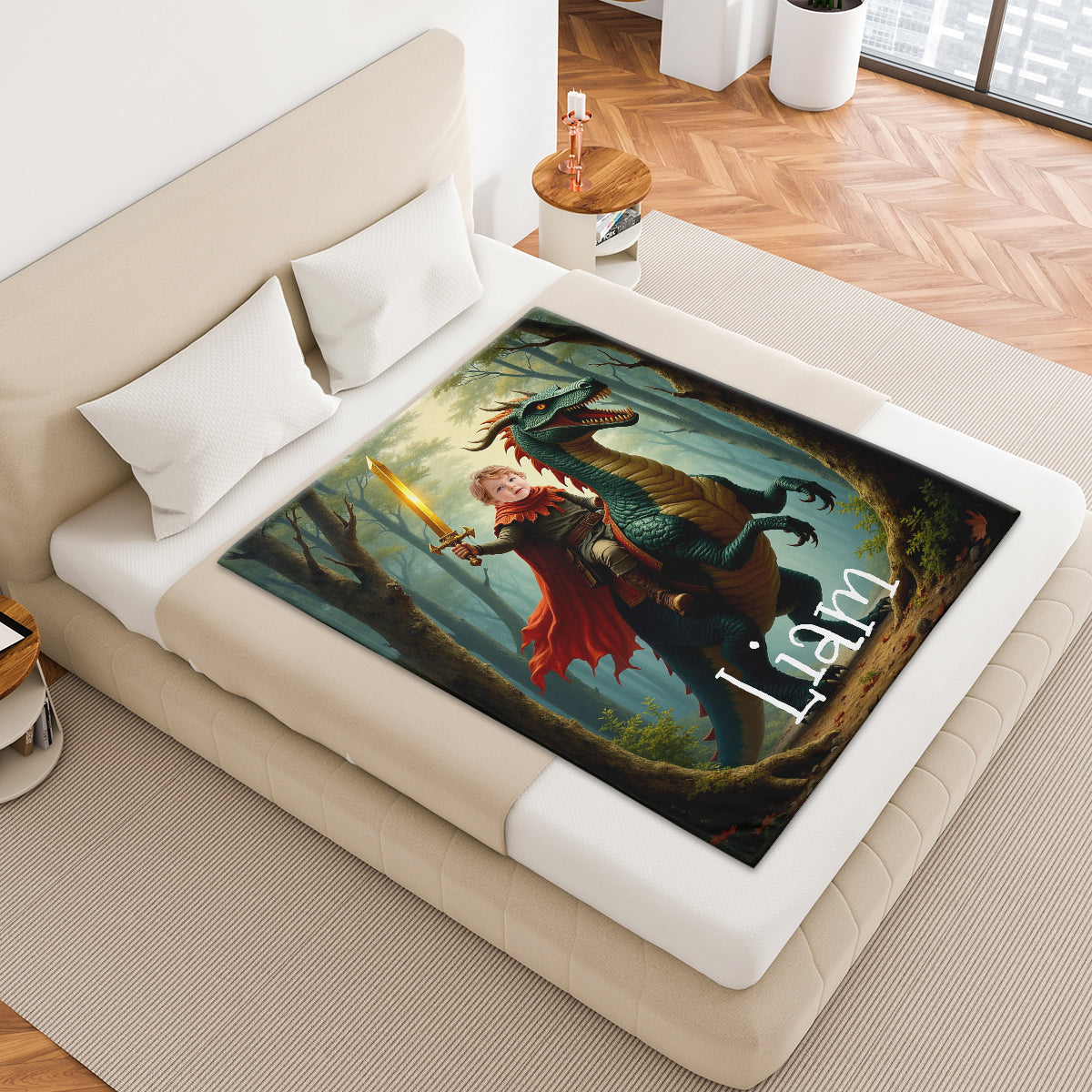 Cartoon Dreams Personalized Blankets