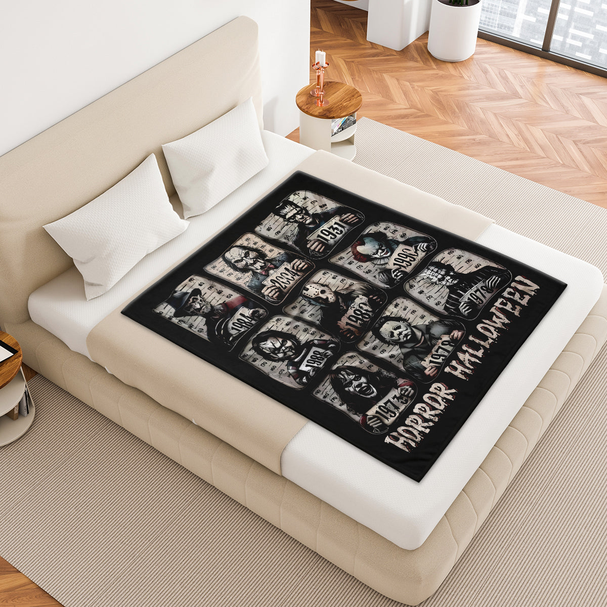 Horror Clash Fleece Blanket