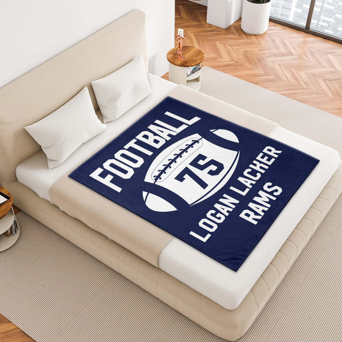 Custom Blankets for Sports Lovers with Name