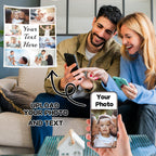 Custom Photo Blanket for Family