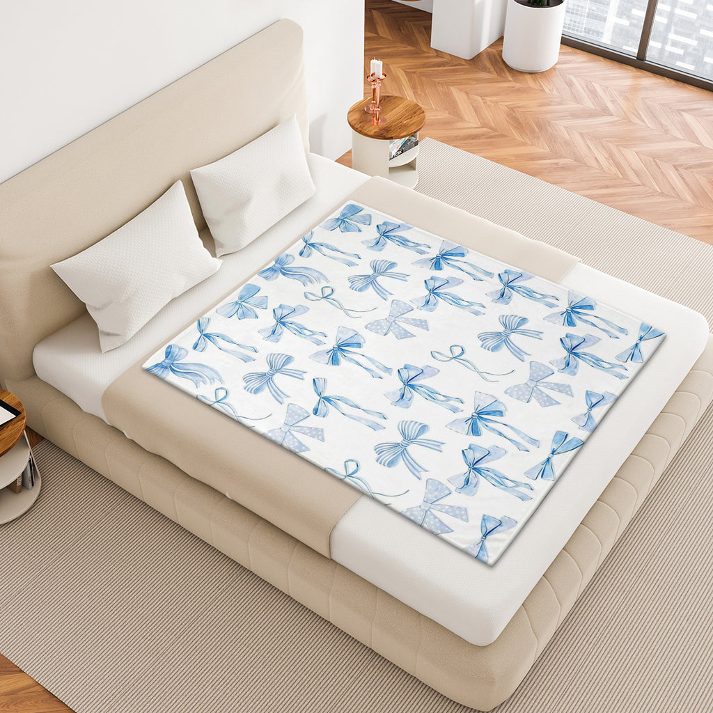 Specific Design Blanket with Bow