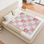 Flower Garden Polyester Blanket
