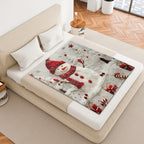 Christmas Snowman Blanket