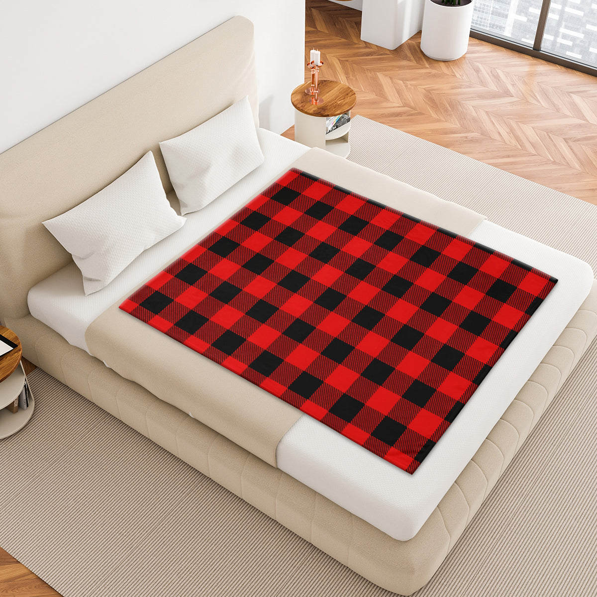 Checkered Pattern Blanket