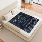 Memorial blanket for Grandfather