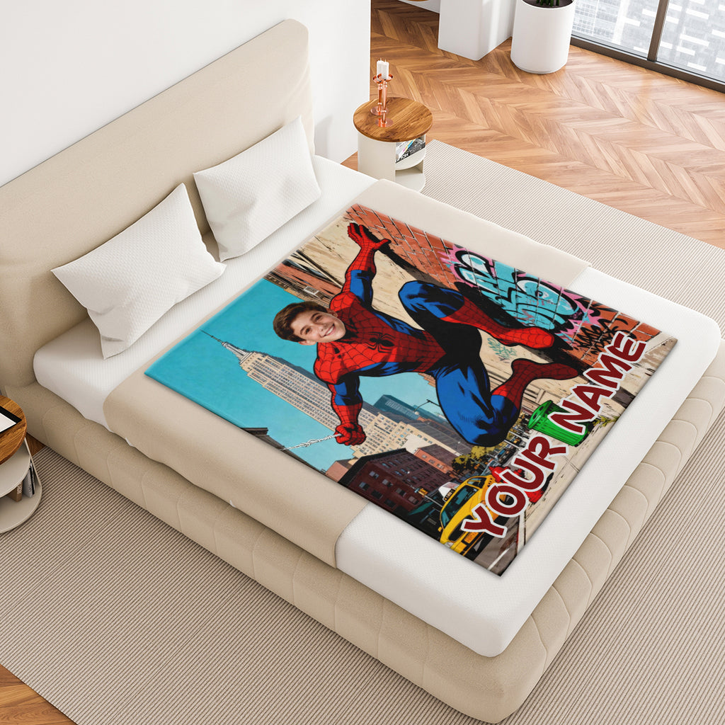 Spider-Man Heroes Custom Blanket
