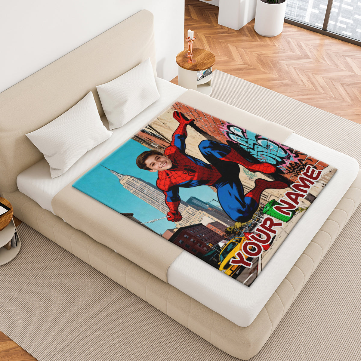 Spider-Man Heroes Custom Blanket