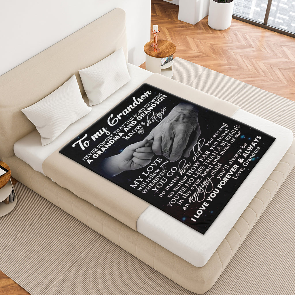 Memorial blanket for Grandson