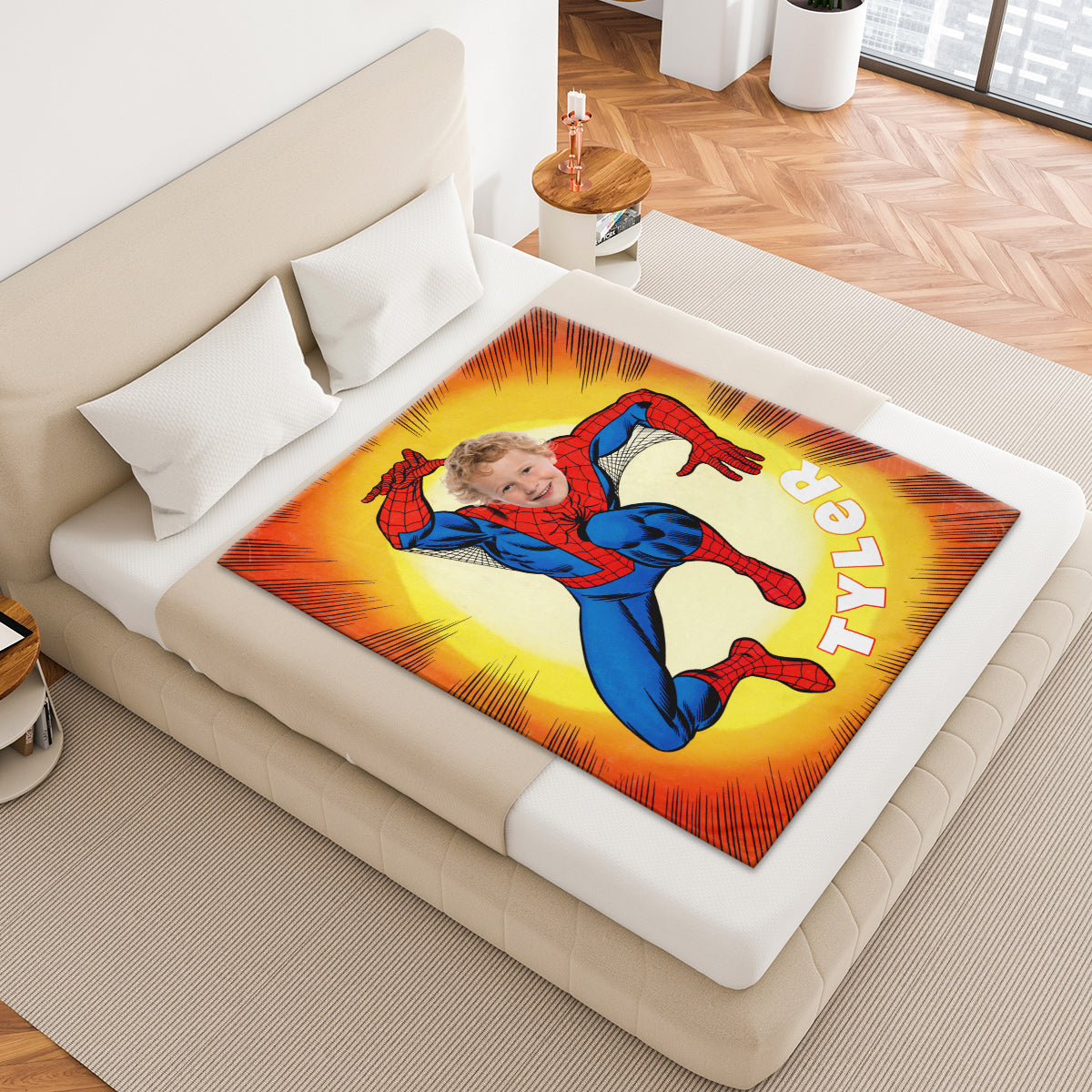 Spider-Man Heroes Custom Blanket