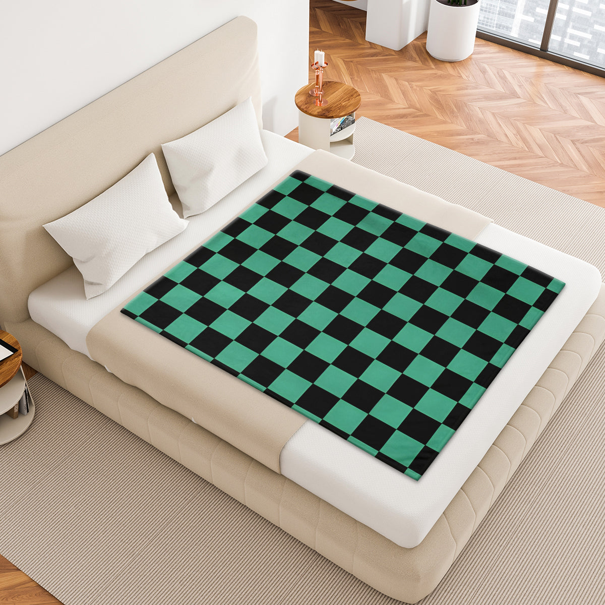 Checkered Pattern Blanket