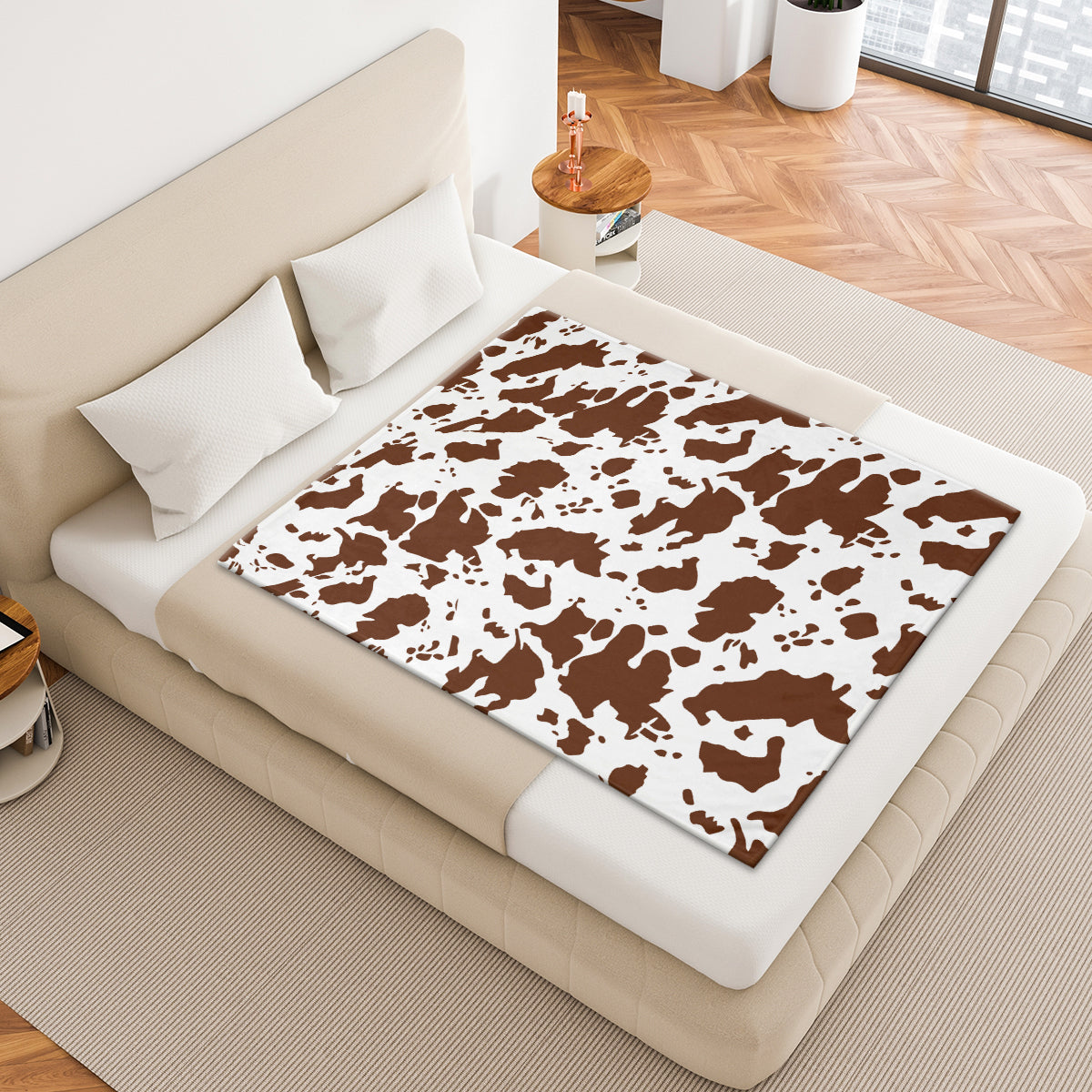 Wild Leopard Print Blanket