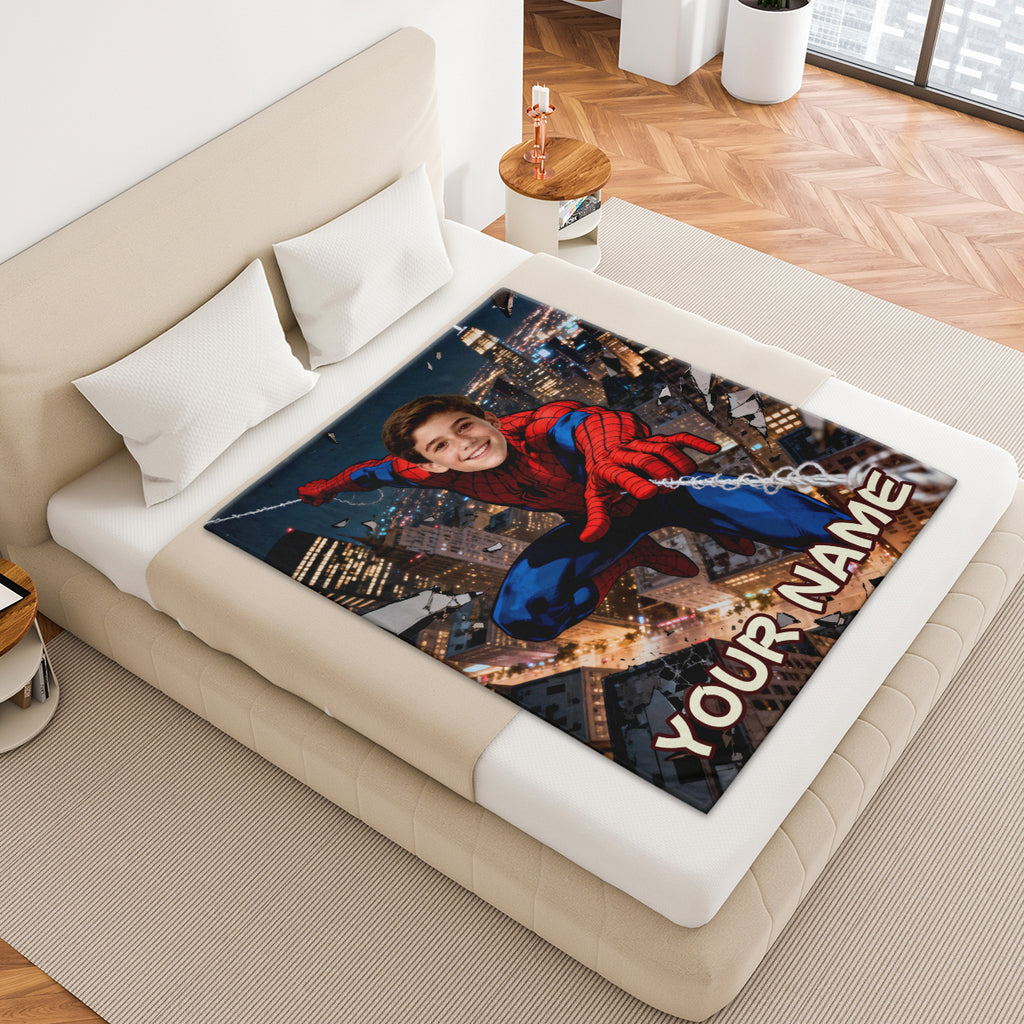Spider-Man Heroes Custom Blanket