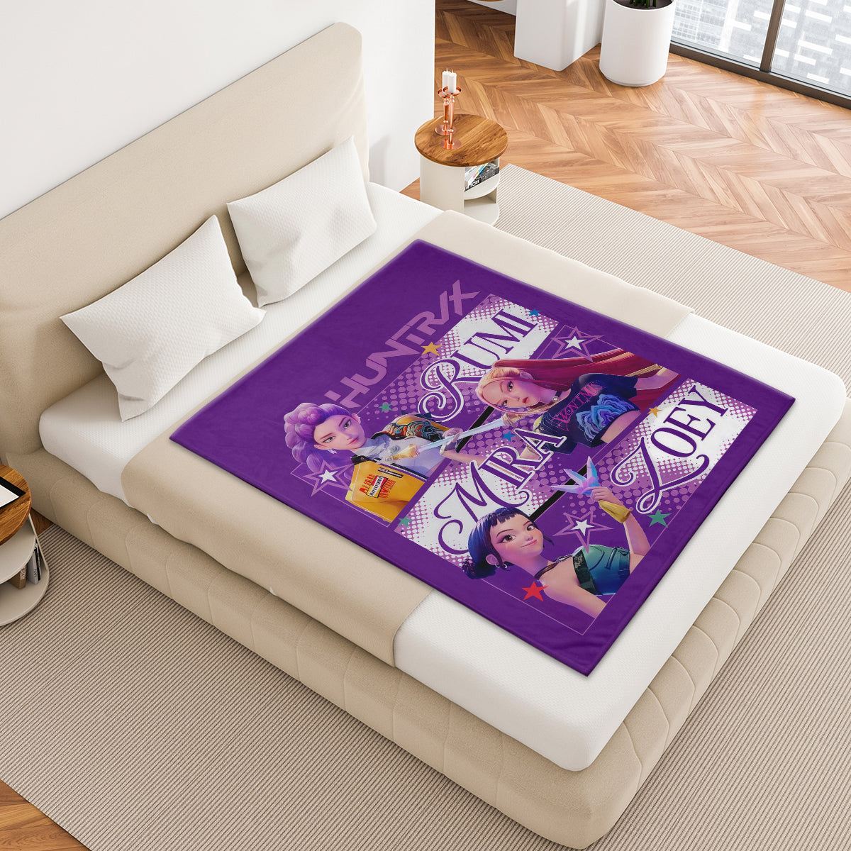 Kpop Stars Fleece Blanket
