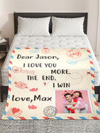 Custom Love Blanket for Wife