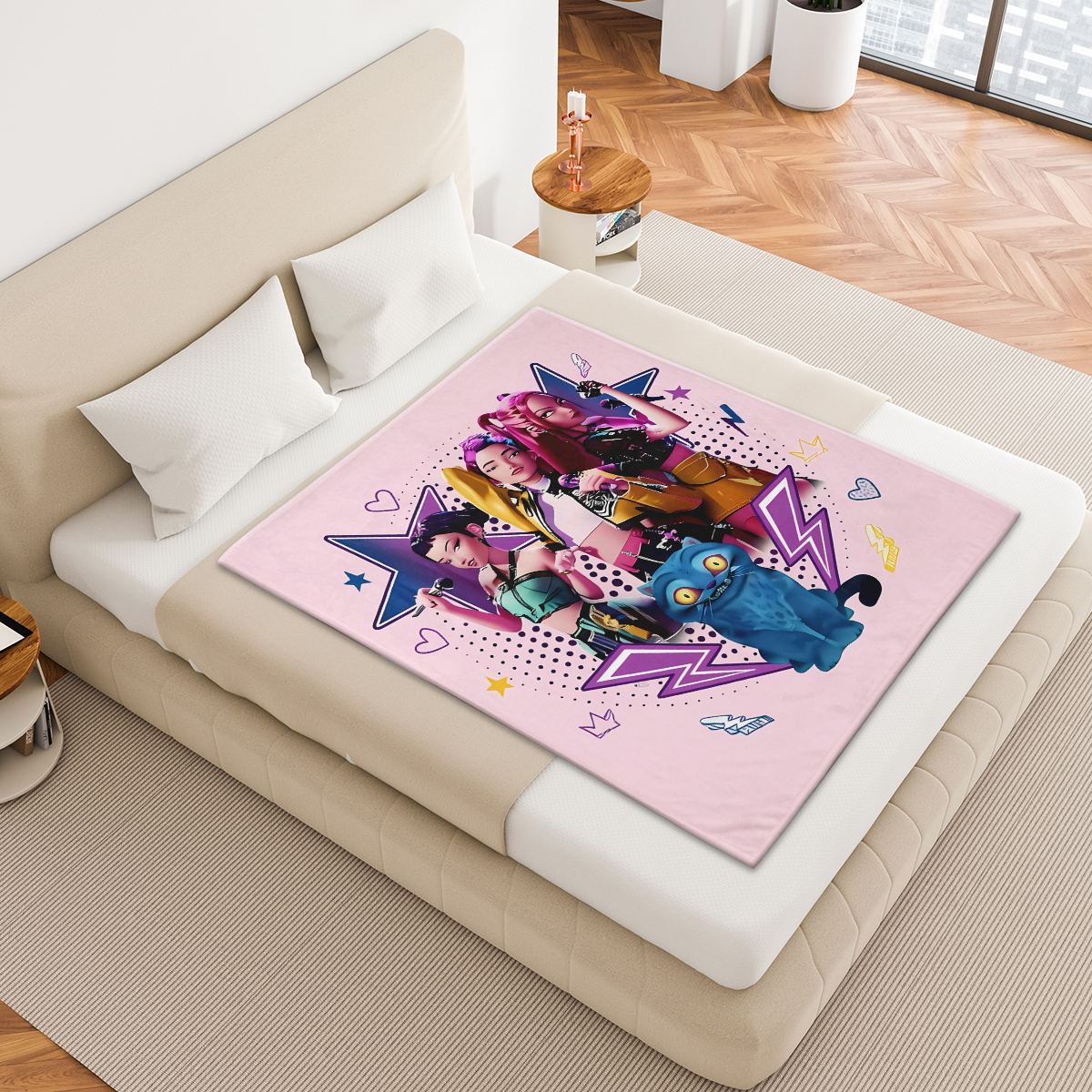 Kpop Stars Fleece Blanket