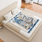 Merry Santa Claus Christmas Blanket