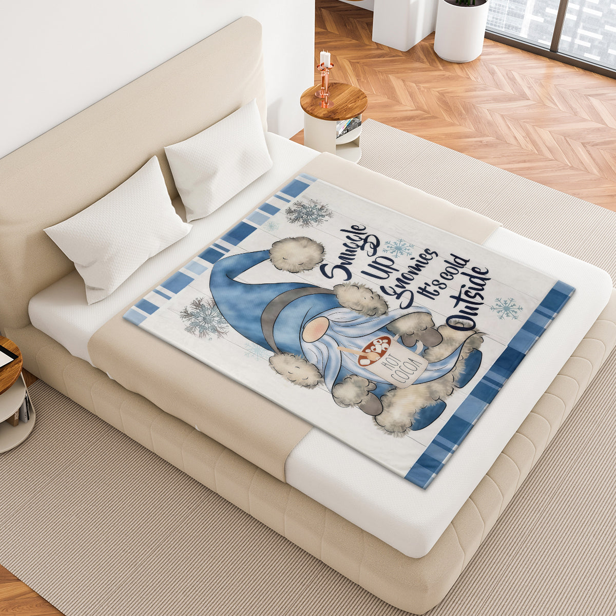 Merry Santa Claus Christmas Blanket