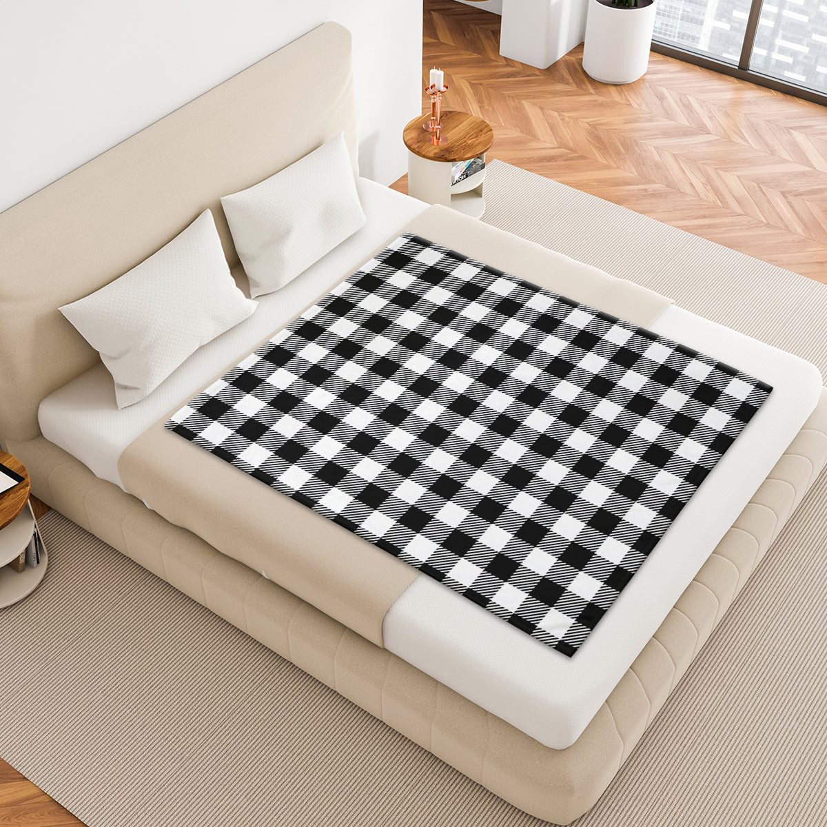 Checkered Pattern Blanket