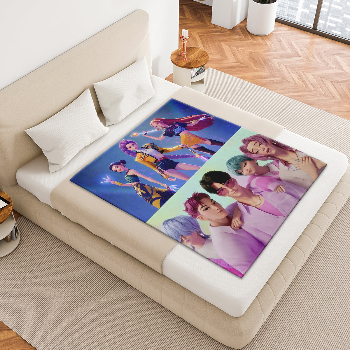 Kpop Stars Fleece Blanket