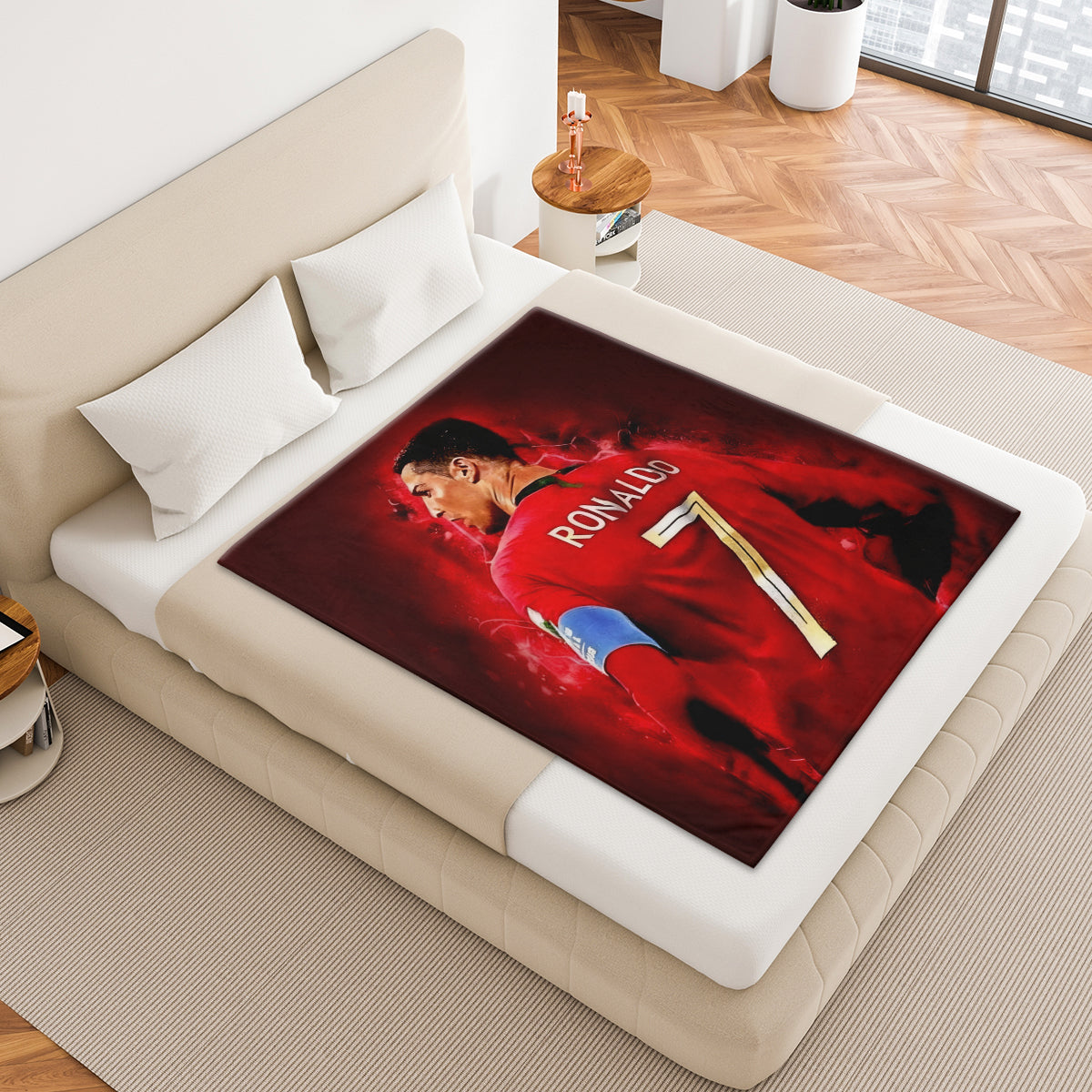 Soccer Star Fleece Blanket