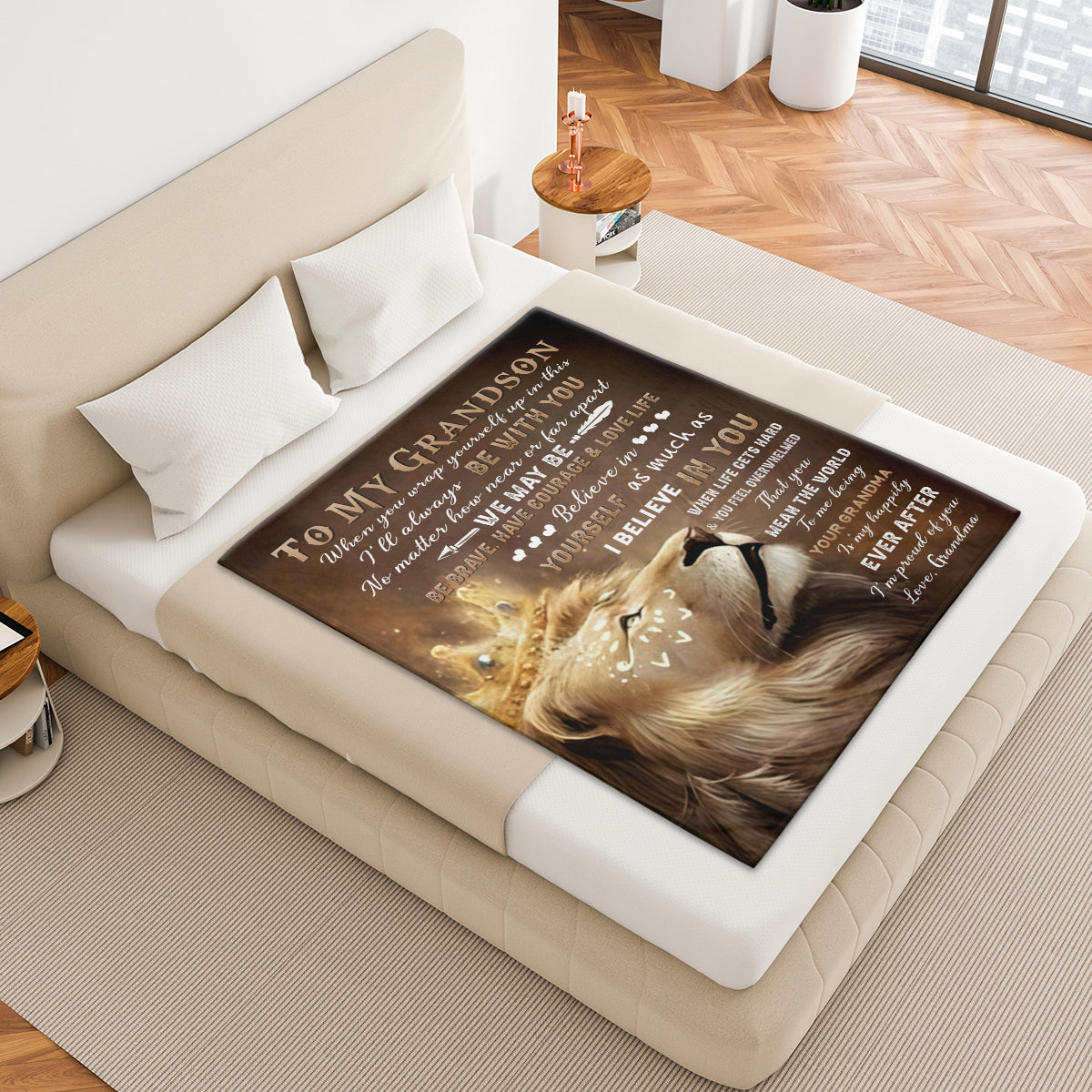 Specific Blanket for Grandson